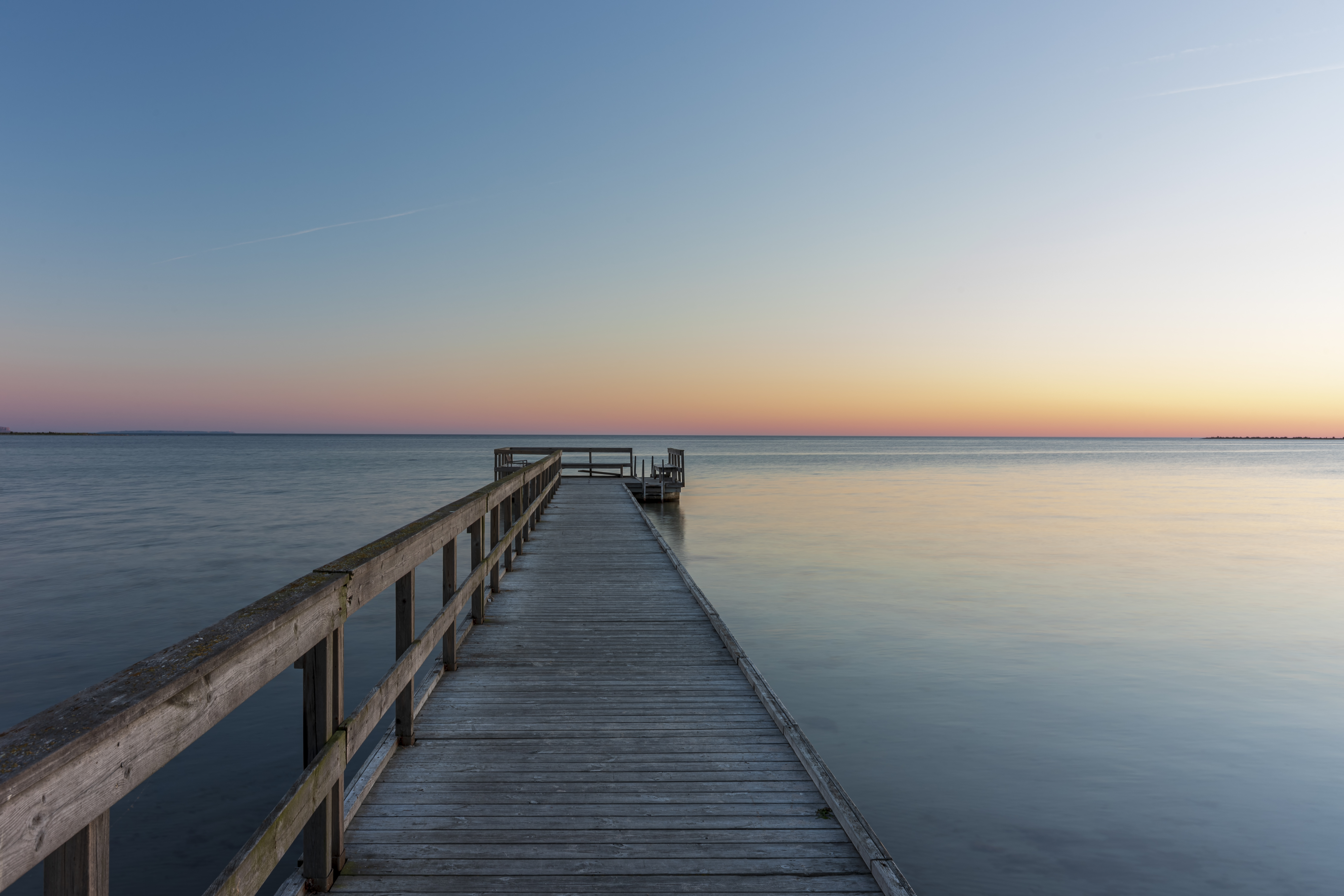 Steg in Björkhaga Strandby auf Gotland, Gotlands län