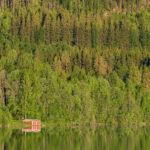 Bootshaus am Indalsälven, Jämtlands län